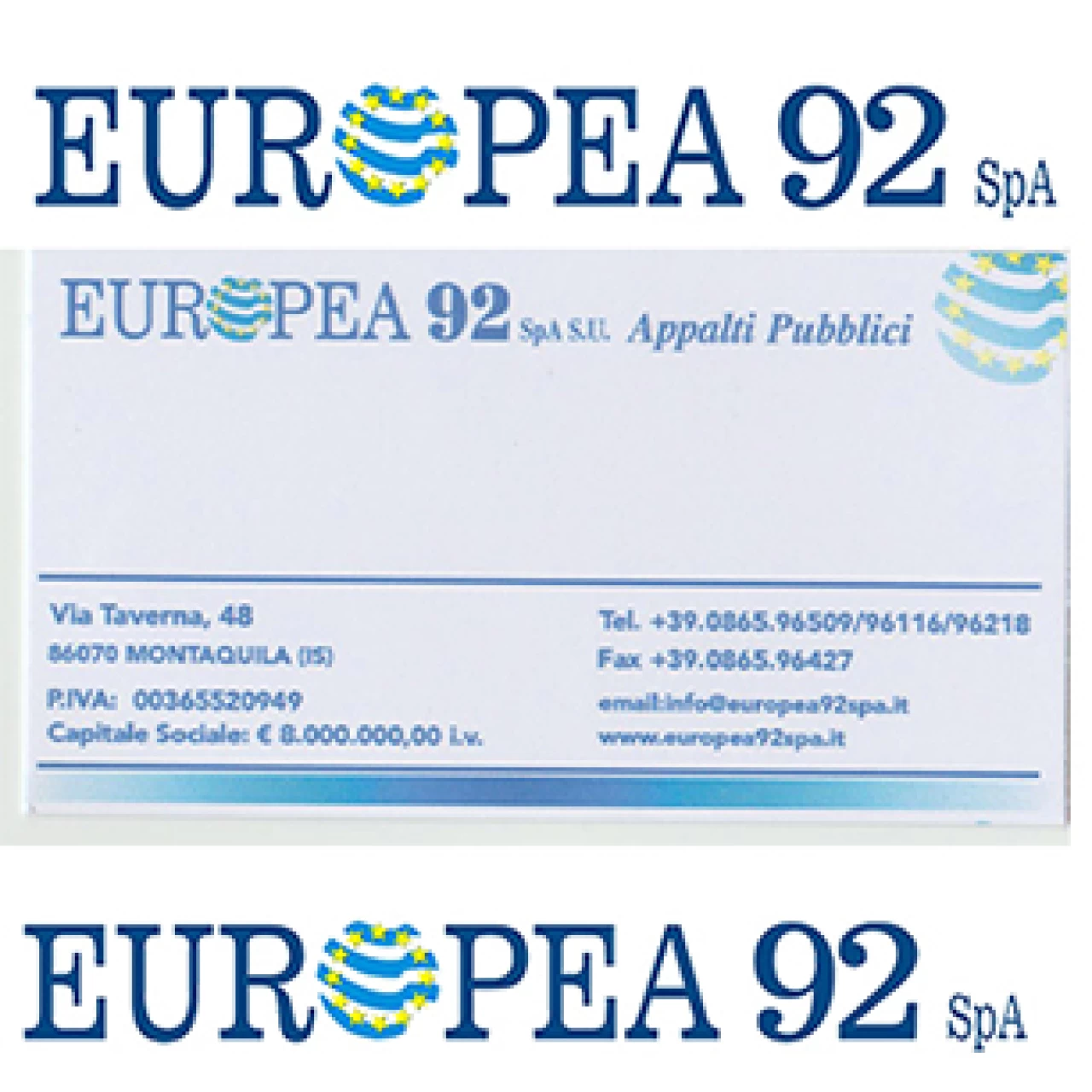 Banner Europea 92 306 per 306 pixel
